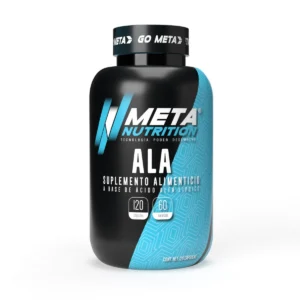 Meta Nutrition ALA (acido alfa lipoico) 120 cap 60 servicios