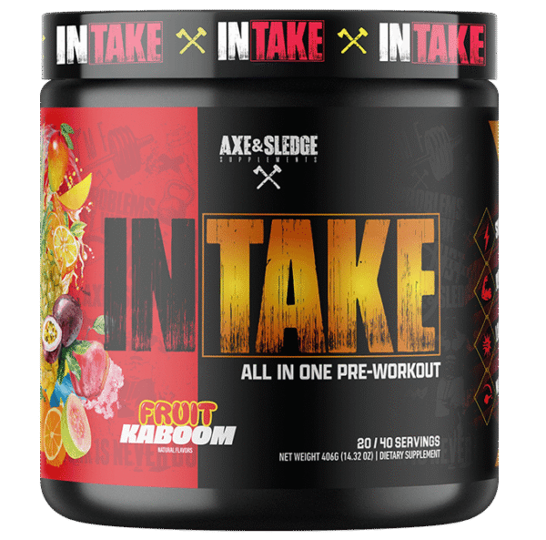 Axe & Sledge Intake pre-workout 20/40 serv Fruit Kaboom
