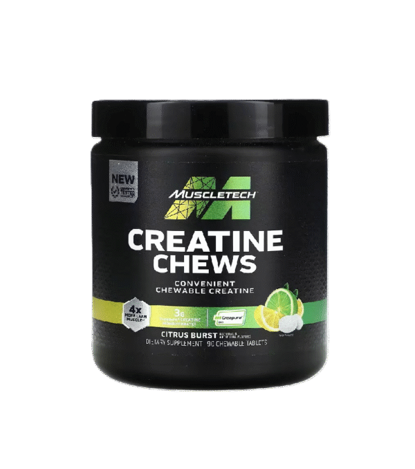 Muscletech Creatine Chews Creapure 90 tabletas Citrus Burst