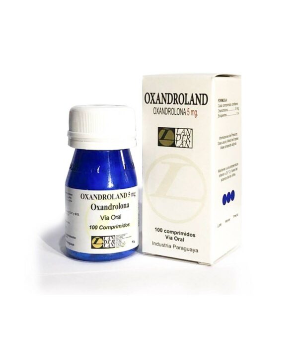 Landerland Oxandroland 5 (oxandrolona 5mg) 100 comprimidos