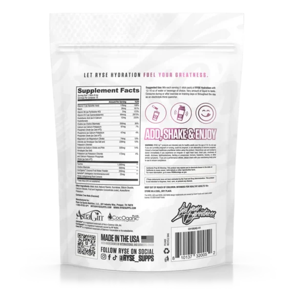 Ryse Hydratation 16 sticks Kool Aid Grape - Image 2