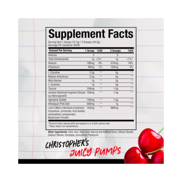 Raw Christopher´s Juicy Pumps 484g 40 servicios - Image 2