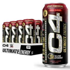 Cellucor C4 ULTIMATE WWE Drink (12 latas)