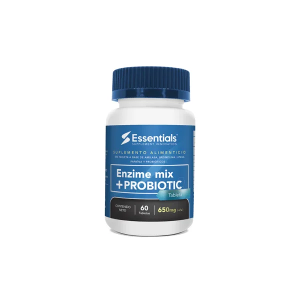 Essentials Enzime Mix + Probiotic 60 tabletas