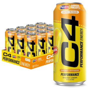 Cellucor C4 Energy Drink 16 oz (12 latas) PINEAPPLE POPSICLE