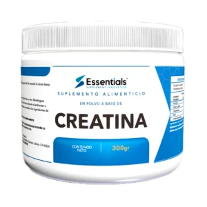 Essentials Creatina Monohidratada 300g 60 servicios
