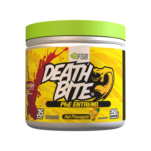 FSB Death Bite Pre Entreno Hot PIneapple 350g 35 servicios