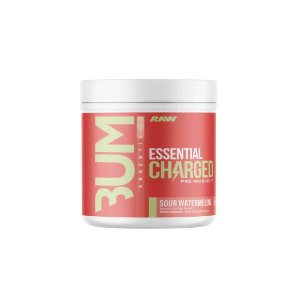 Raw CBUM Essential Chargec Pre-Workout 418.75g 25 servicios