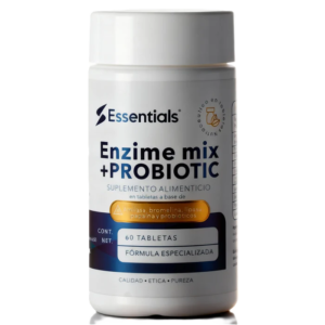 Essentials Enzime Mix + Probiotic 60 Tabletas