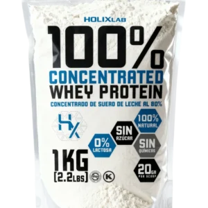 Holixlab Proteina 100% Concentrated Whey Protein 2.2 libras Sin Sabor