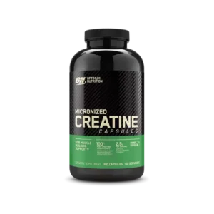Optimum Nutrition Creatina Micronizada 300 cap 150 servicios