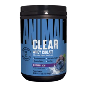 Univesal Animal Clear Whey Isolate 500g 20 Servicios