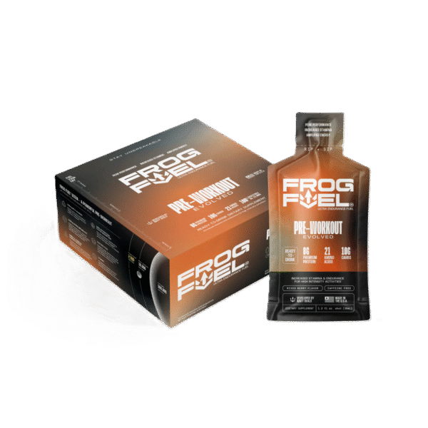 Frog Fuel Ultra Pre-Workout Shot Evolved Caffeine Free 24 shots Mixed Berry - Image 3