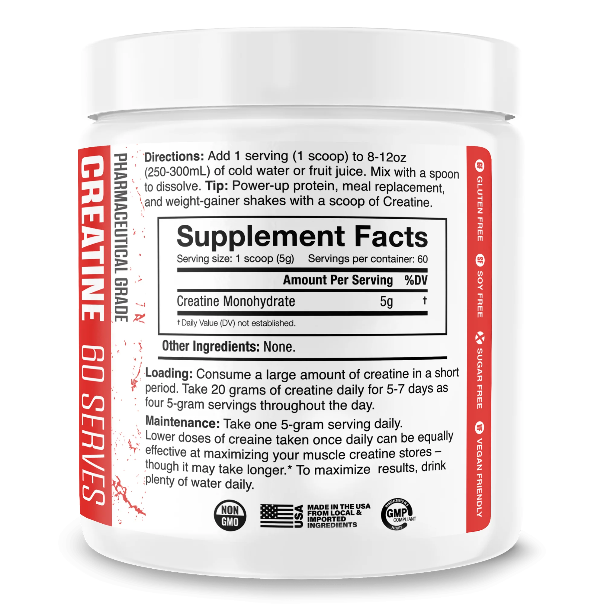 JNX Sports The Curse Creatina Monohidratada 300gr 60 servicios - Image 2