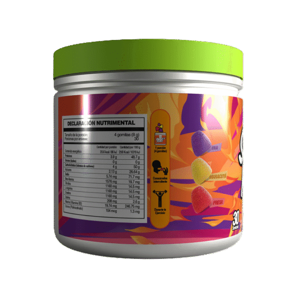 FSB Sweet Fuel Intra Entreno 120 Gomitas 30 Servicios - Image 2