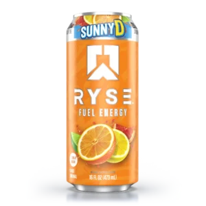 Ryse Fuel Energy Drink 12 Pack Sunny D Sabor Tangy Original