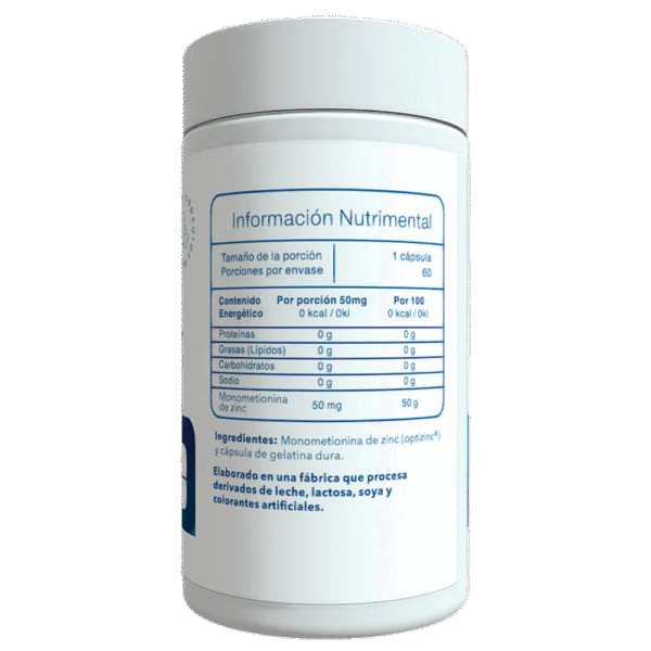 Essentials Zinc OptiZinc 60 cap - Image 2