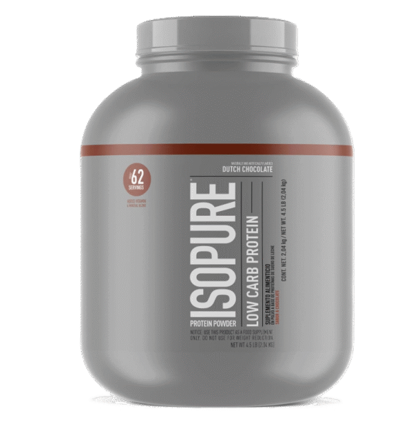 Isopure Low Carbs 4.5 lb 62 servicios Chocolate