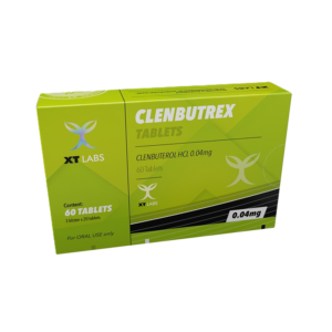 XT Labs Clenbutrex 0.04mg 60 Tabletas (Clenbuterol HCL)