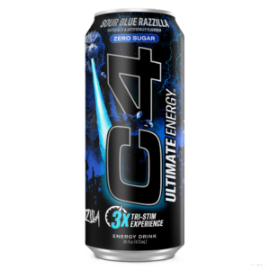 Cellucor C4 Ultimate Godzilla 16oz (12 pack) Sour Blue Razzilla
