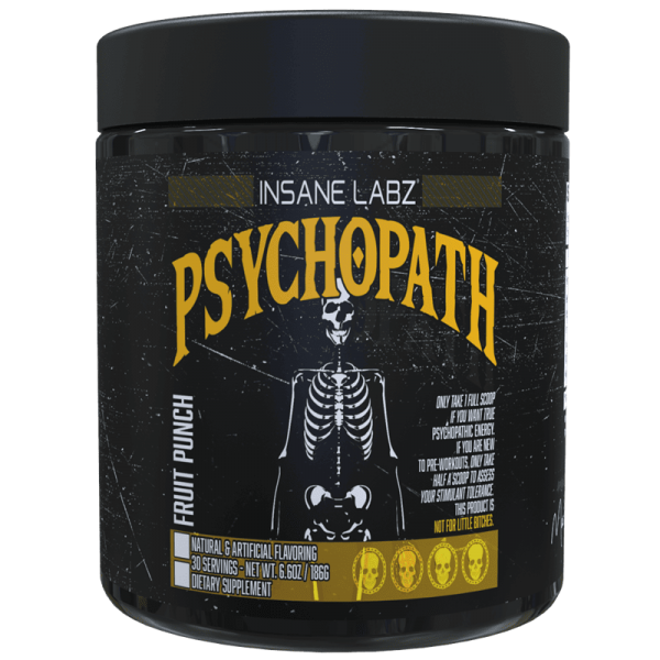 Insane Labz Psychopath Pre-entreno 30 Servicios