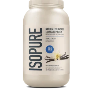 Isopure Low Carbs 3lb Natural Flavor Vanilla