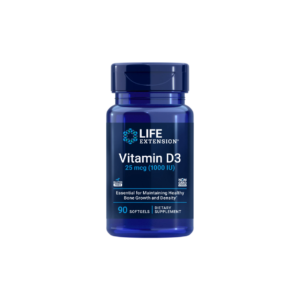 Life Extension Vitamina D3 25mcg (1000IU) 90 Softgels