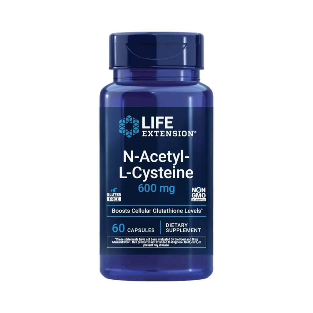 Life Extension N-Acetyl L-Cysteine 600mg 60 Capsulas
