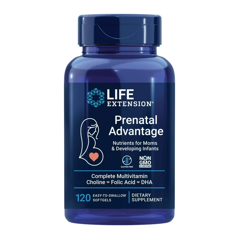 Life Extension Prenatal Advantage 120 Softgels