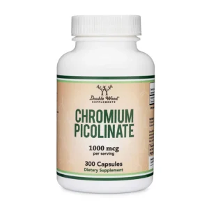 Double Wood  Picolinato de Cromo 1000mcg 300 Capsulas