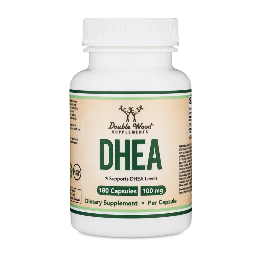 Double Wood DHEA 100mg 180 Capsulas