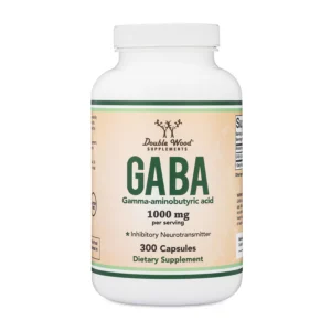 Double Wood GABA 1000mg 300 Capsulas