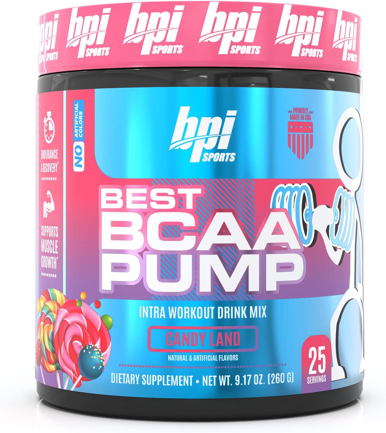 Bpi Best BCAA Pump Aminoacidos 267Gr 25 Servicios