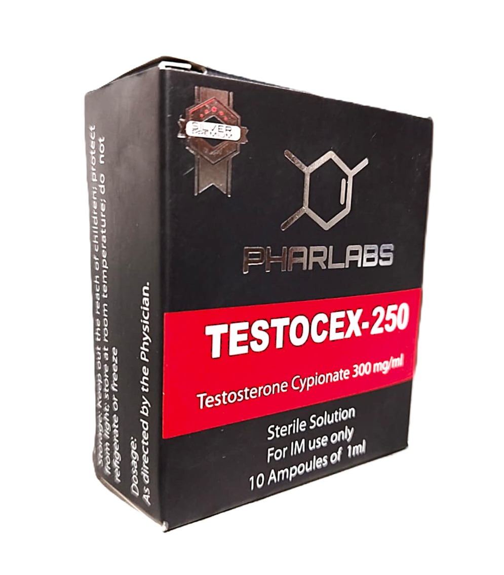 PharLabs Testocex-250 300mg 10 Ampolletas