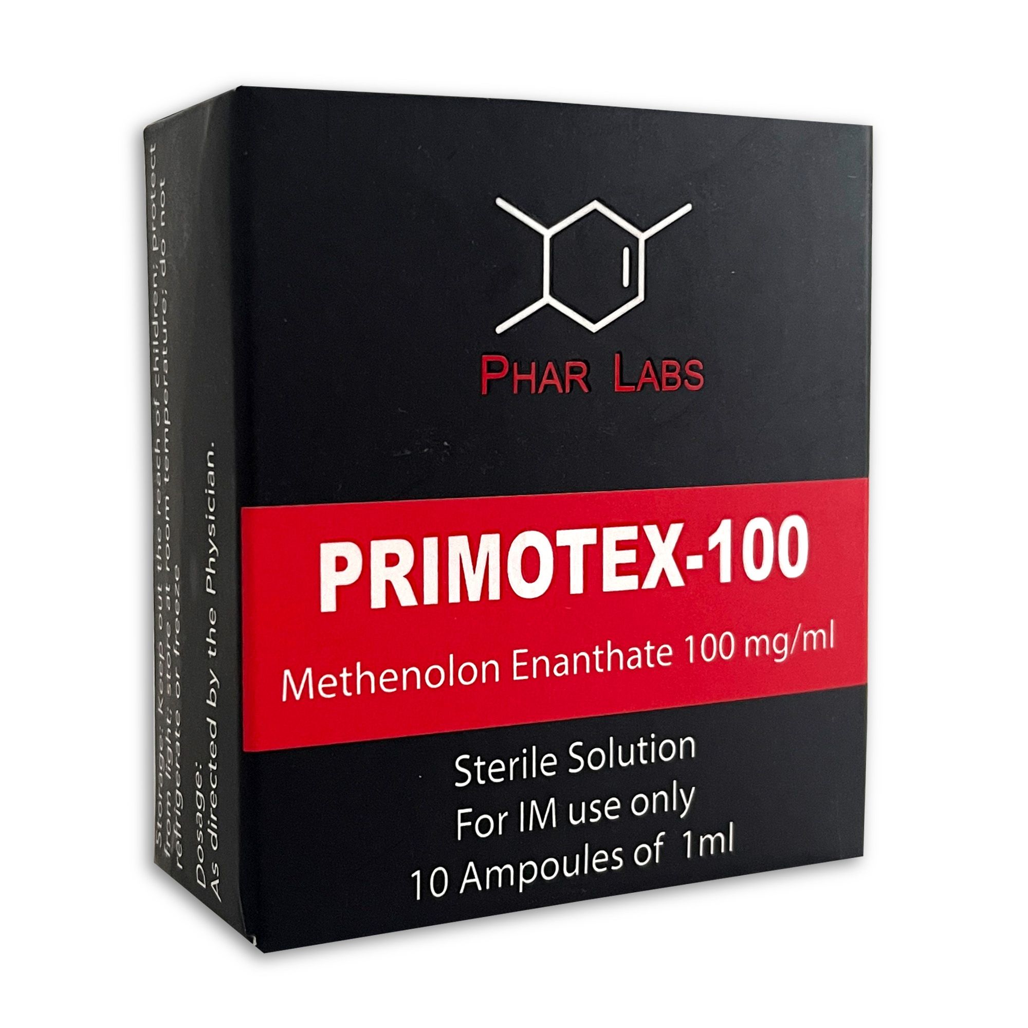 PharmaLabs Primotex-100 10 Ampolletas