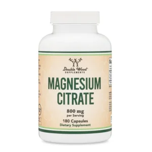Double Wood Citrato de Magnesio 800mg 180 Capsulas