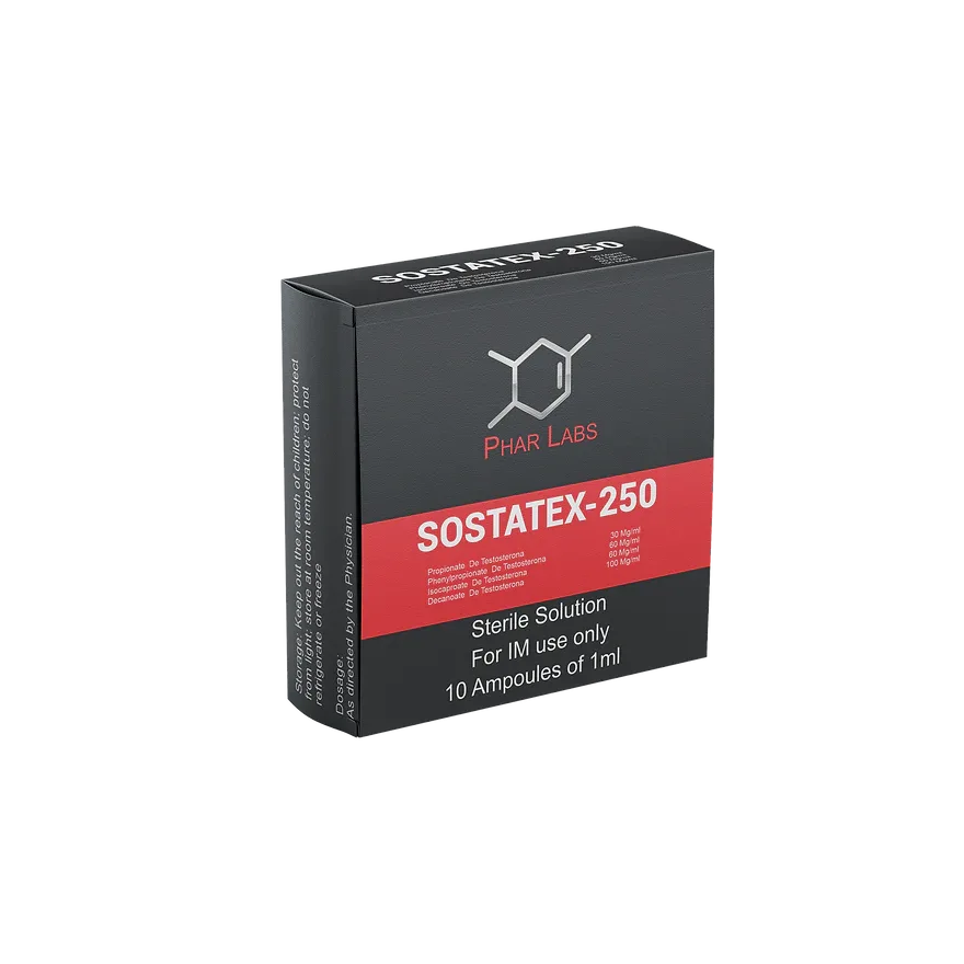 PharLabs Sostatex-250 10 Ampolletas