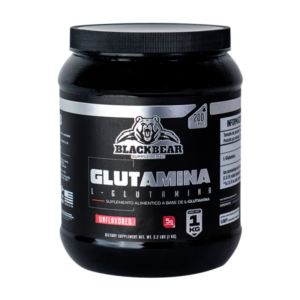 BlackBear Glutamina 1 Kg 200 Servicios