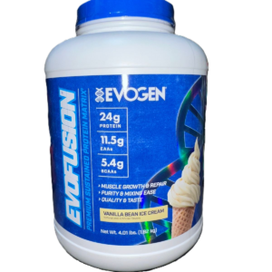 Evogen Proteina Evofusion 4.01 Lbs 52 Servicios Vainilla Bean Ice Cream