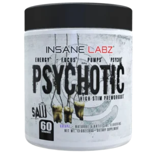 Insane Labz Psychotic Saw Pre Entreno 60 Servicios
