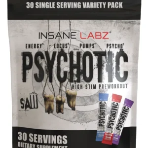 Insane Labz Psychotic Saw Pre Entreno Sticks