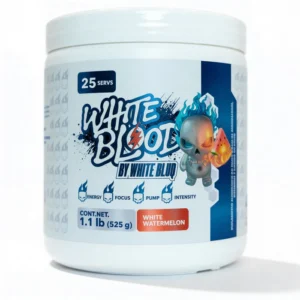 Essentials White Blood By White Bluq Pre Entreno 1.1 Lbs 25 Servicios