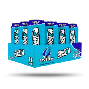 Ghost Energy Drink 16Oz 12 Pack Blue Raspberry