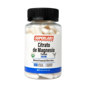 Superlabs Nutrition Citrato de Magnesio 500mg 100 Caps