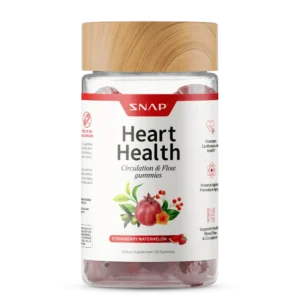 Snap Supplements Heart Helth Gummies Watermelon 60 Gummies