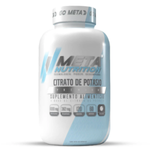 Meta Nutrition Citrato de Potasio 120 Cápsulas