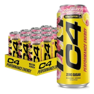 C4 Performance Energy Pink Lemonade 12 Pack
