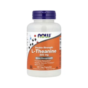 Now Foods L-Theanine 200mg 120 Caps