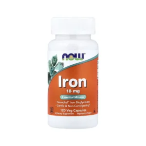 Now Foods Iron Hierro 18MG 120 Veg Caps