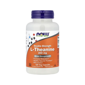 Now Foods L-Teanina 200mg. 120caps.